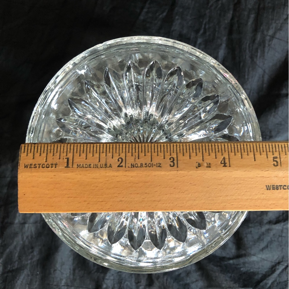 Vintage Anchor Hocking 8” Wexford Footed Centerpiece Accent Bowl - Picture 12 of 16